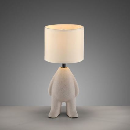 JUST LIGHT. 14191-39 - Stolná lampa TED 1xE27/25W/230V béžová