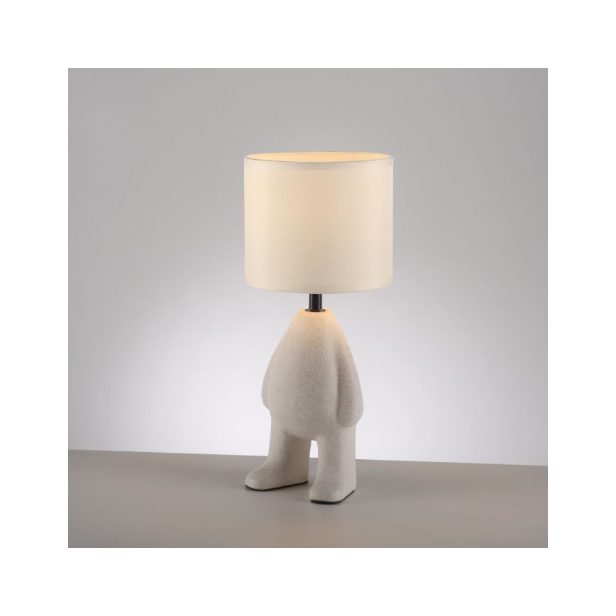 JUST LIGHT. 14191-39 - Stolná lampa TED 1xE27/25W/230V béžová