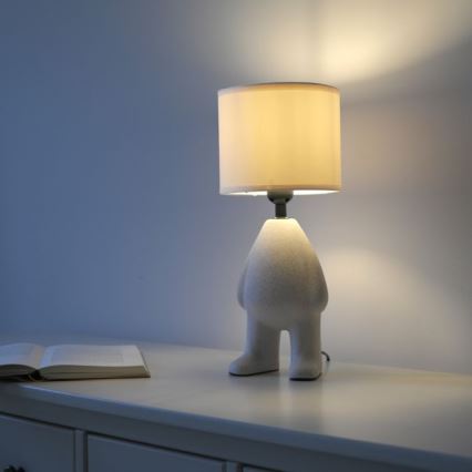 JUST LIGHT. 14191-39 - Stolová lampa TED 1xE27/25W/230V béžová