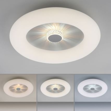 JUST LIGHT. 14383-16 - LED Stmievateľné stropné svietidlo VERTIGO LED/26W/230V 2700-5000K biela + diaľkové ovládanie