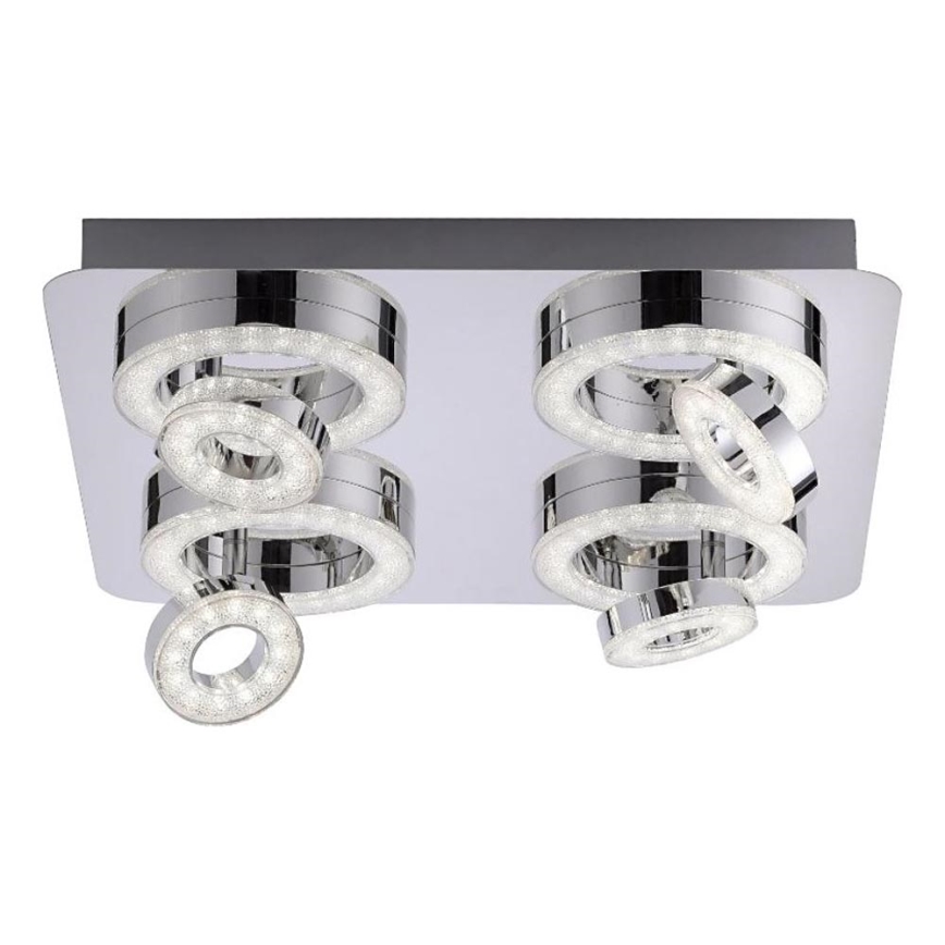 JUST LIGHT. 14662-17 - LED RGBW Stmievateľné bodové svietidlo TIM LOLASMART 4xLED/5,9/230V 2700-5000K + diaľkové ovládanie
