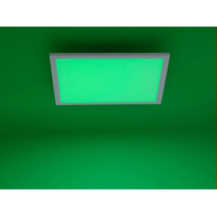 JUST LIGHT. 14681-16 - LED RGB Stmievateľný prisadený panel LOLA FLAT LED/28W/230V 2700-5000K + diaľkové ovládanie