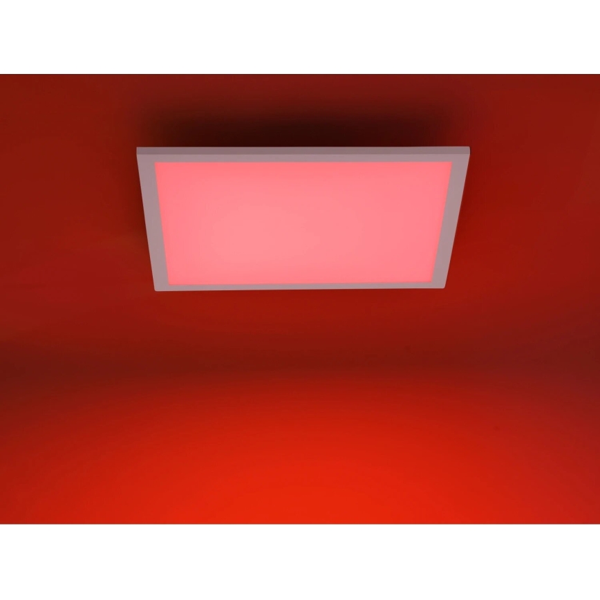JUST LIGHT. 14681-16 - LED RGB Stmievateľný prisadený panel LOLA FLAT LED/28W/230V 2700-5000K + diaľkové ovládanie