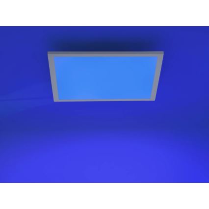 JUST LIGHT. 14681-16 - LED RGB Stmievateľný prisadený panel LOLA FLAT LED/28W/230V 2700-5000K + diaľkové ovládanie