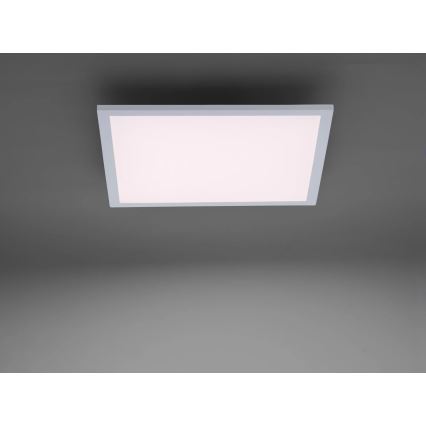 JUST LIGHT. 14681-16 - LED RGB Stmievateľný prisadený panel LOLA FLAT LED/28W/230V 2700-5000K + diaľkové ovládanie