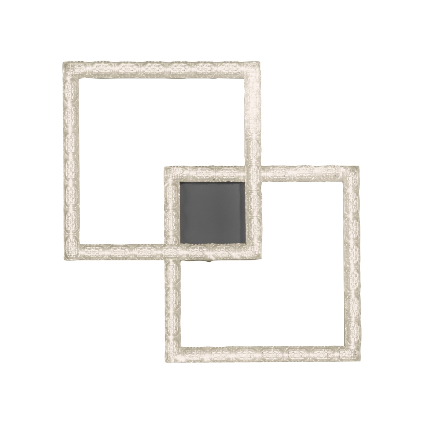 JUST LIGHT. 14732-18 - LED Stropné svietidlo GLITRA LED/17,5W/230V 37,6x37,6 cm čierna