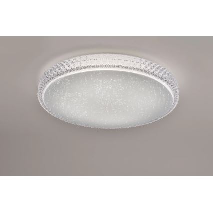 JUST LIGHT. 14745-00 - LED RGB Stmievateľné stropné svietidlo FRIDA LED/36W/230V 2700-5000K + diaľkové ovládanie
