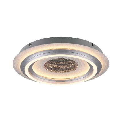 JUST LIGHT. 15089-21 - LED stropné svietidlo CICHIO LED/36W/230V pr. 40 cm matný chróm