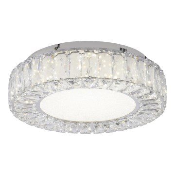 JUST LIGHT. 15221-17 - LED Stropné svietidlo KULUNKA LED/32W/230V pr. 37 cm lesklý chróm