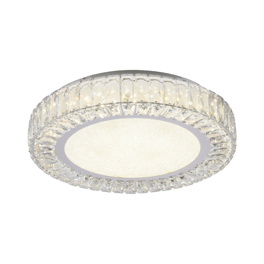 JUST LIGHT. 15222-17 - LED Stropné svietidlo KULUNKA LED/46W/230V pr. 50 cm lesklý chróm