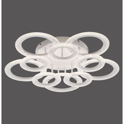 JUST LIGHT. 15268-16 - LED Stropné svietidlo CRYSTALLO LED/48,5W/230V priemer 68,6 cm biela