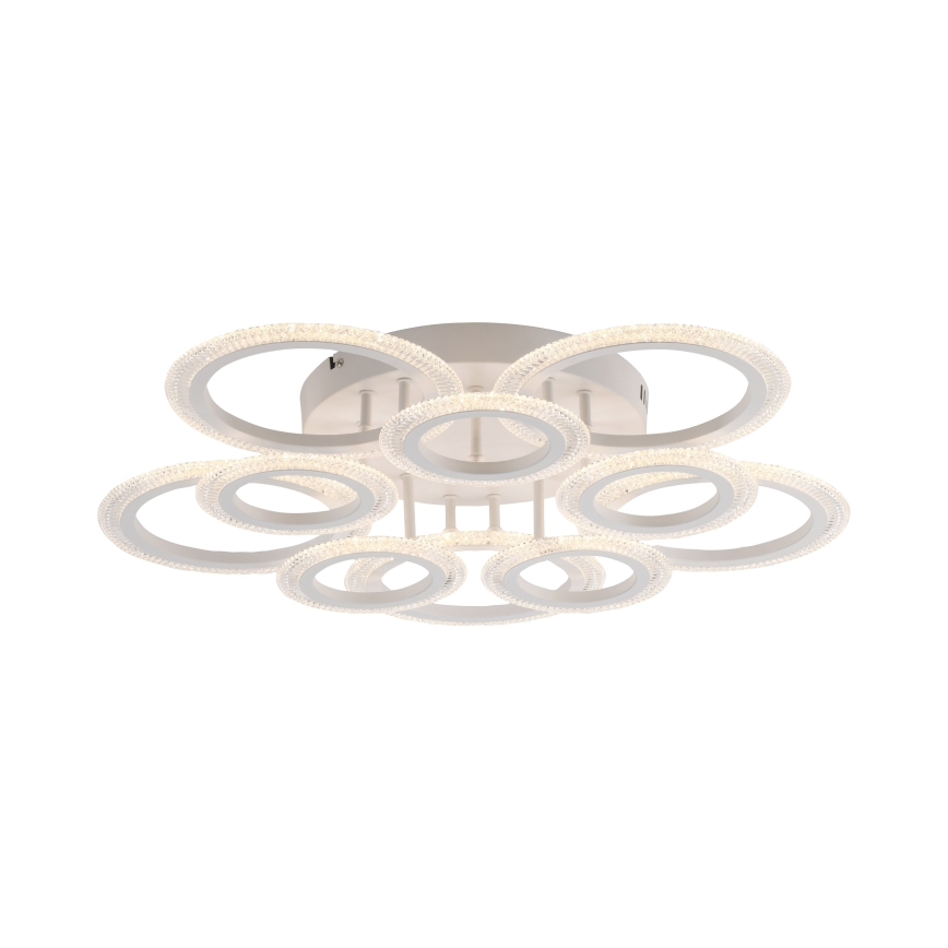 JUST LIGHT. 15268-16 - LED Stropné svietidlo CRYSTALLO LED/48,5W/230V priemer 68,6 cm biela