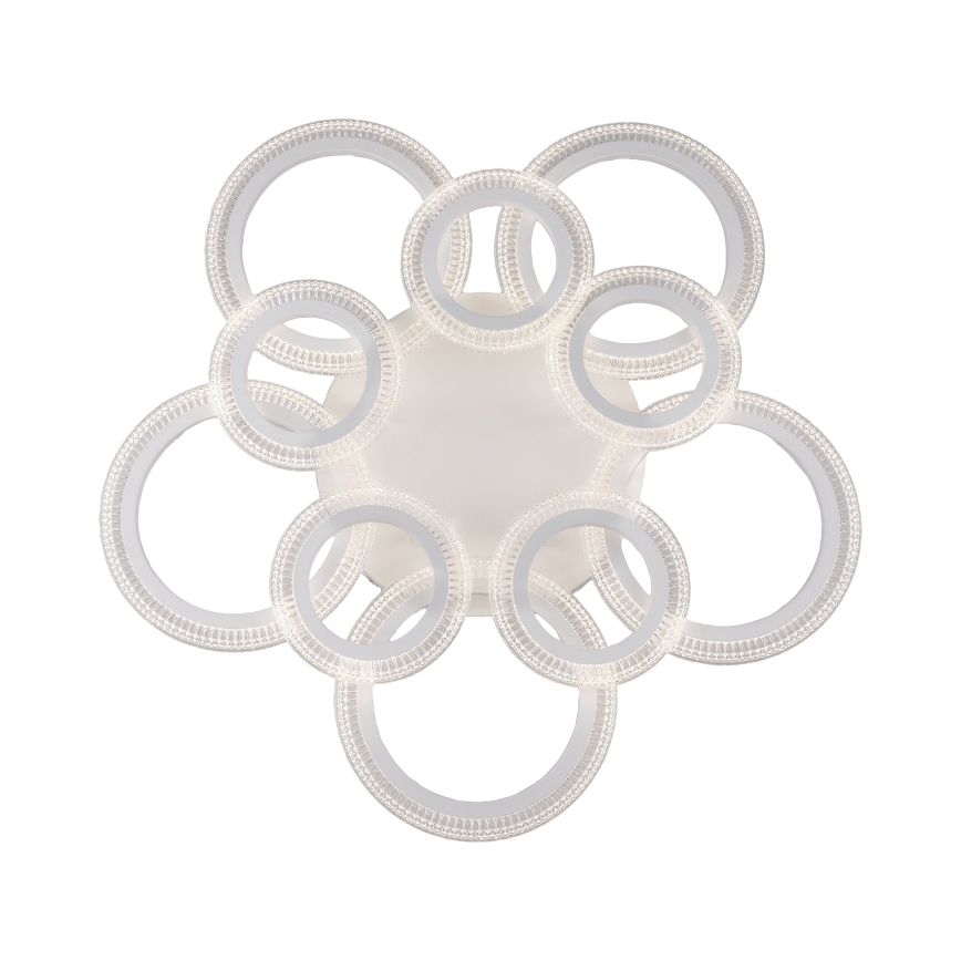 JUST LIGHT. 15268-16 - LED Stropné svietidlo CRYSTALLO LED/48,5W/230V priemer 68,6 cm biela