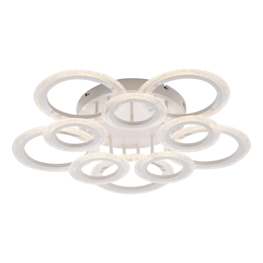 JUST LIGHT. 15268-16 - LED Stropné svietidlo CRYSTALLO LED/48,5W/230V priemer 68,6 cm biela