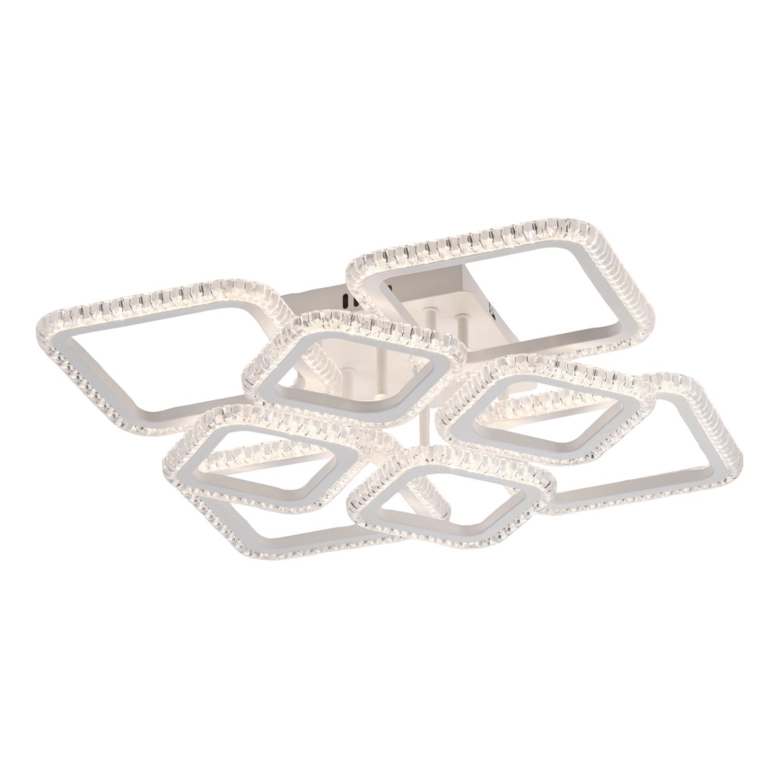 JUST LIGHT. 15269-16 - LED Stropné svietidlo CRYSTALLO LED/43,5W/230V 49x49 cm biela