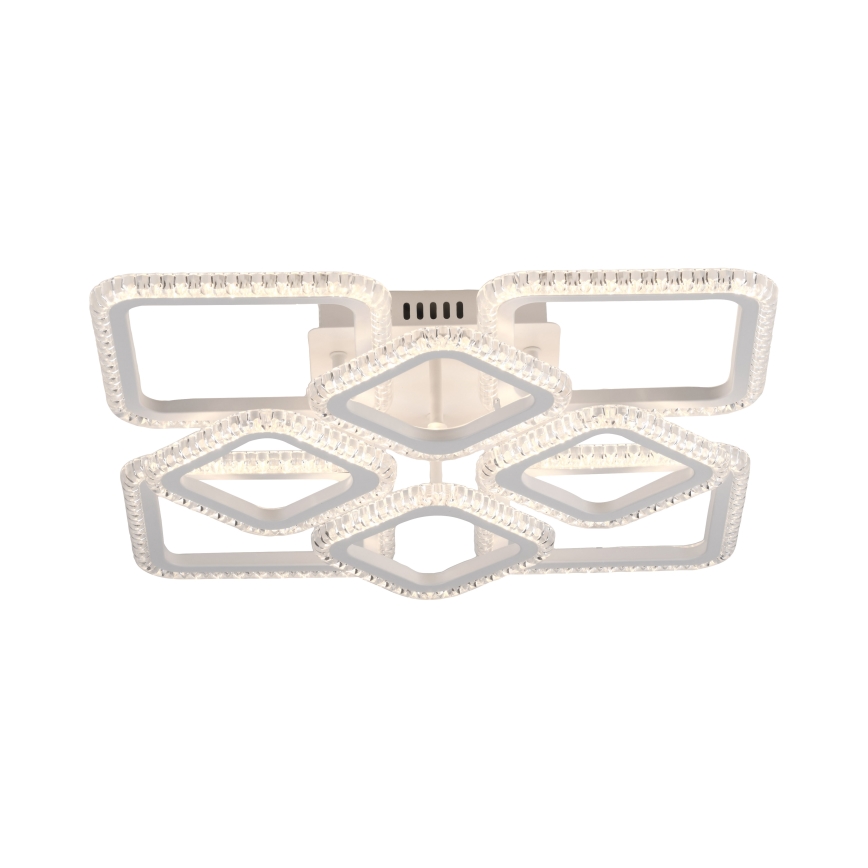 JUST LIGHT. 15269-16 - LED Stropné svietidlo CRYSTALLO LED/43,5W/230V 49x49 cm biela