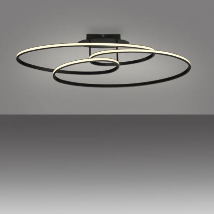 JUST LIGHT. 15321-18 - LED Stropné svietidlo LUMACA LED/33W/230V čierna