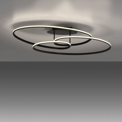 JUST LIGHT. 15321-18 - LED Stropné svietidlo LUMACA LED/33W/230V čierna