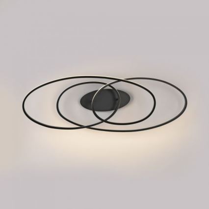 JUST LIGHT. 15321-18 - LED Stropné svietidlo LUMACA LED/33W/230V čierna