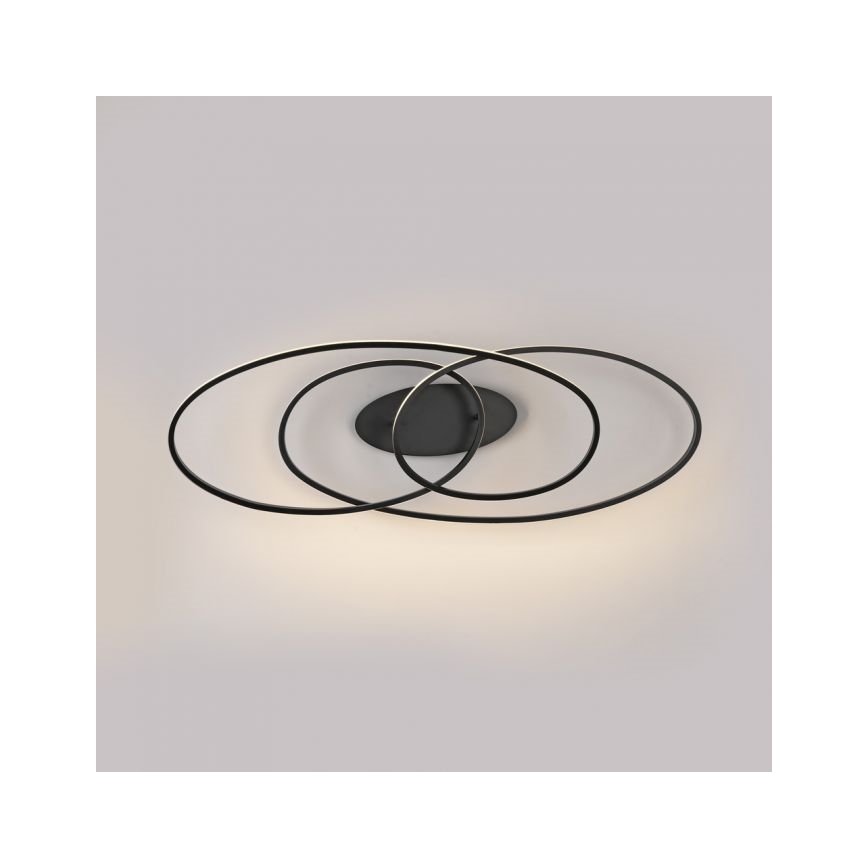 JUST LIGHT. 15321-18 - LED Stropné svietidlo LUMACA LED/33W/230V čierna