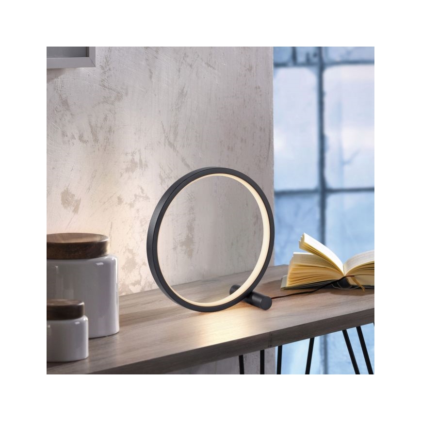 JUST LIGHT. 15395-18 - LED Stolná lampa MINI RITUS LED/10,5W/230V čierna