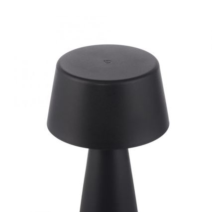 JUST LIGHT. 19260-18 - LED Stmievateľná dotyková vonkajší lampa ABERA LED/3W/3,7V 2000 mAh USB IP54 čierna