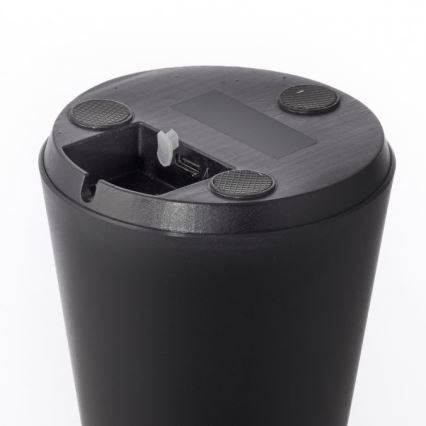 JUST LIGHT. 19260-18 - LED Stmievateľná dotyková vonkajší lampa ABERA LED/3W/3,7V 2000 mAh USB IP54 čierna