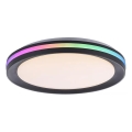 JUST LIGHT. 7509018 - LED RGBW Stmievateľné stropné svietidlo GANGES LED/24W/230V 2700-5000K + diaľkové ovládanie