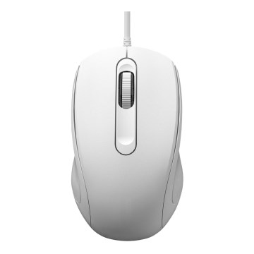 Káblová myš 1200 DPI biela