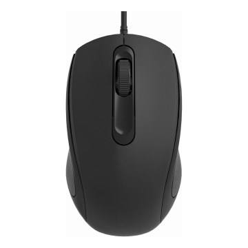 Káblová myš 1200 DPI USB-C čierna