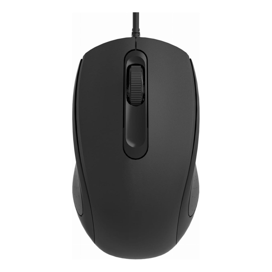Káblová myš 1200 DPI USB-C čierna