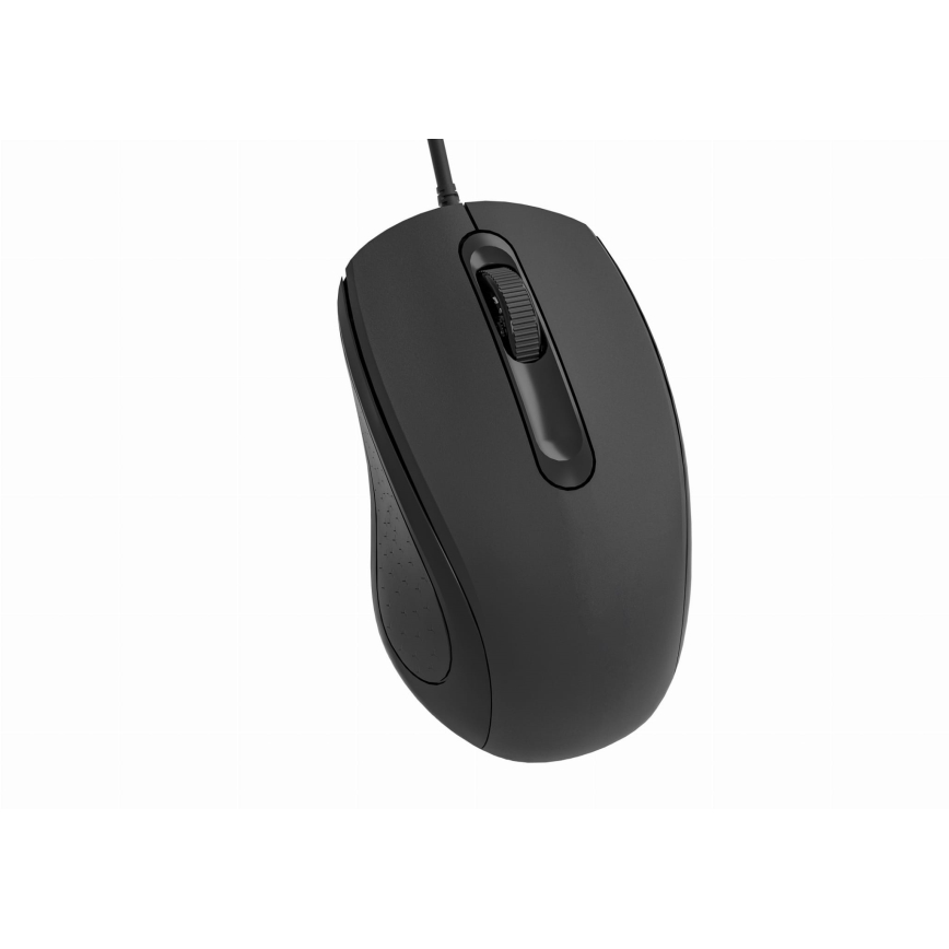 Káblová myš 1200 DPI USB-C čierna