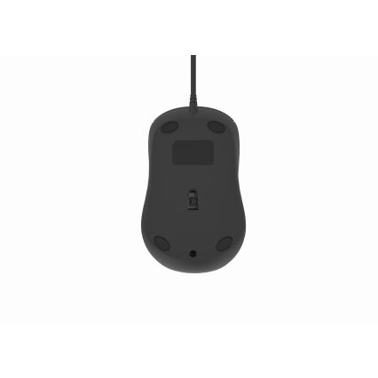 Káblová myš 1200 DPI USB-C čierna