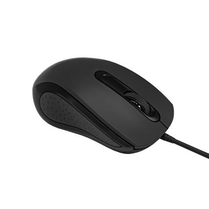 Káblová myš 1200 DPI USB-C čierna