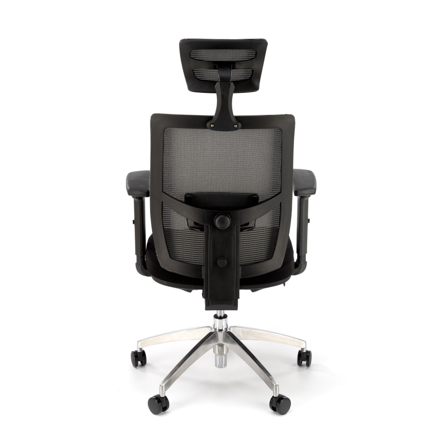 Kancelárska stolička ELMIR čierna/sivá