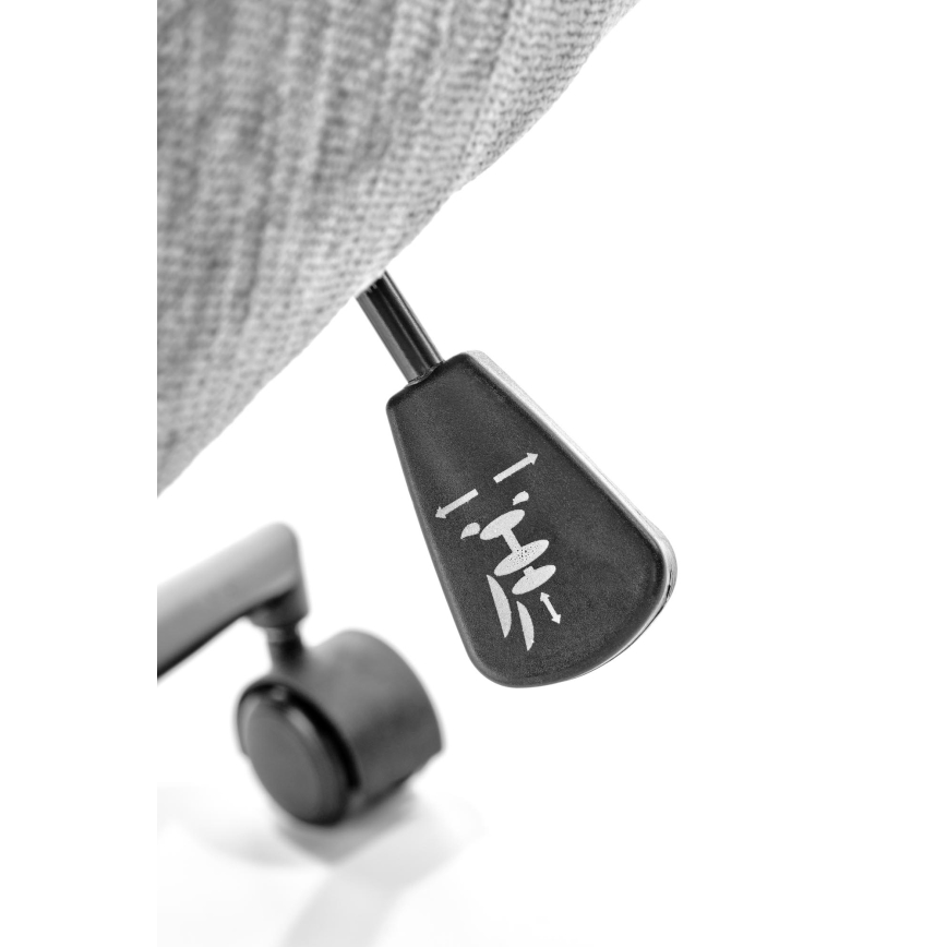 Kancelárska stolička SAVO svetlosivá