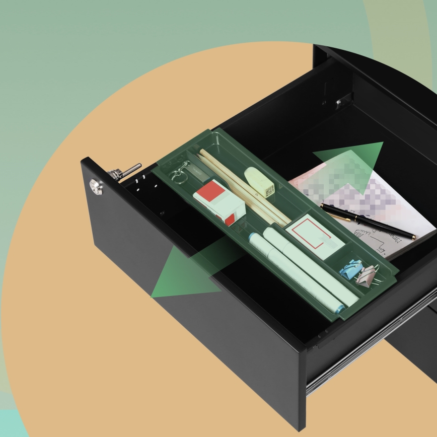 Kancelársky kontajner SECURIO čierny