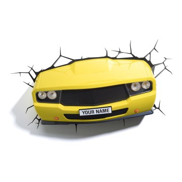 Kanlux 15178 - detské svietidlo 3D MUSCLE CAR LED/3xAA Kanlux 15178 - detské svietidlo 3D MUSCLE CAR LED/3xAA
