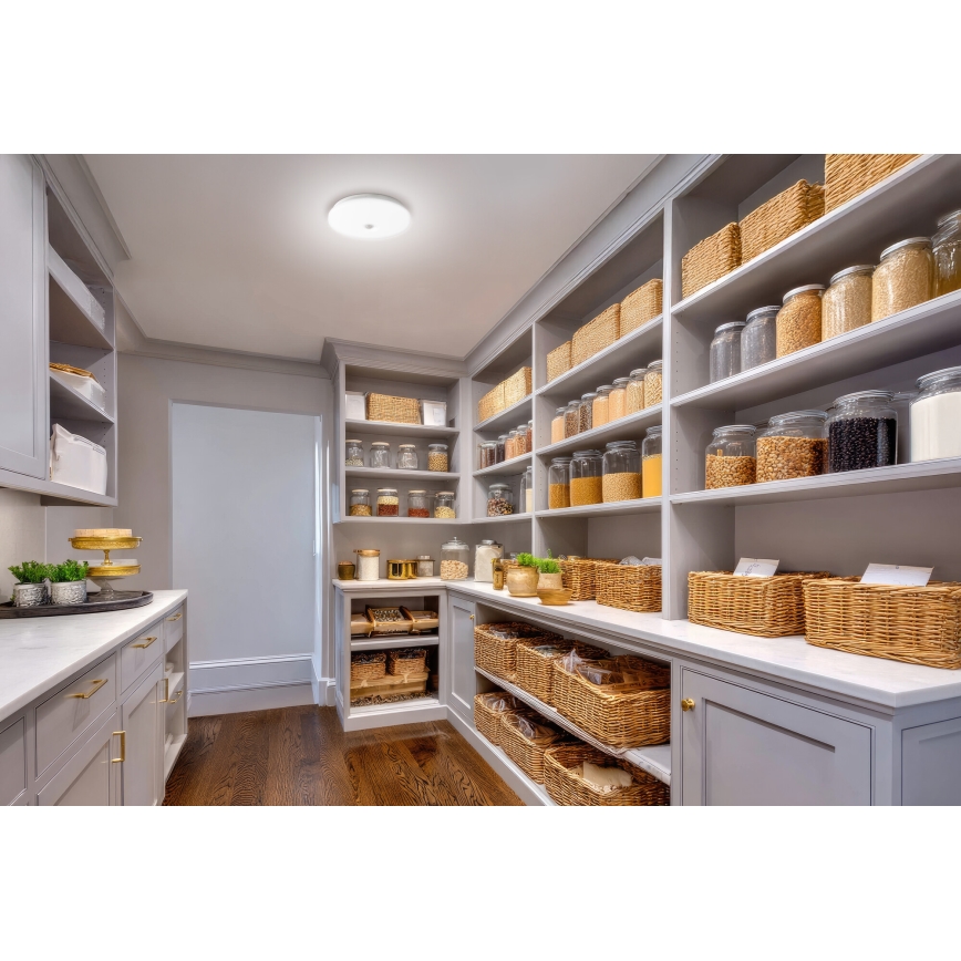 LED stropné svietidlo s pohybovým a súmrakovým senzorom FOGLER LED/17W/230V pr. 33 cm