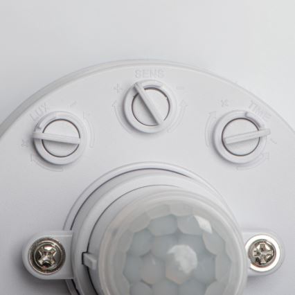 LED stropné svietidlo s pohybovým a súmrakovým senzorom FOGLER LED/17W/230V pr. 33 cm