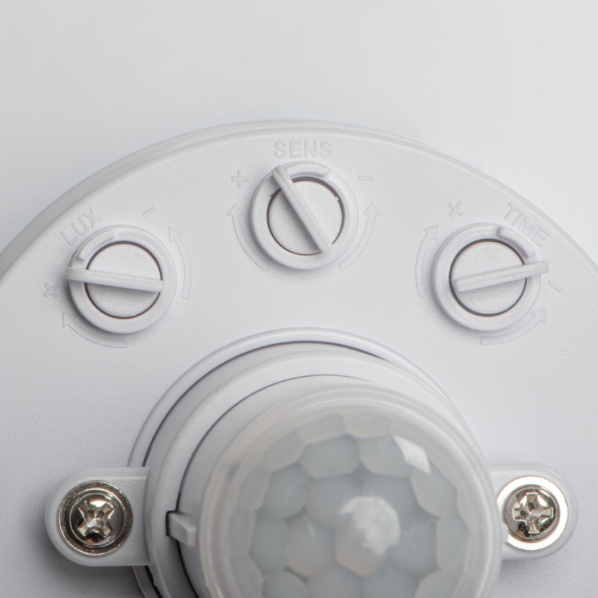 LED stropné svietidlo s pohybovým a súmrakovým senzorom FOGLER LED/24W/230V pr. 38 cm