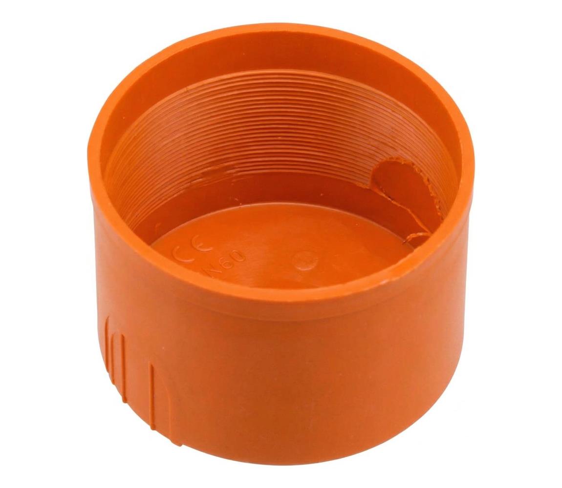 23680 - Montážna krabica do zápustnej montáže KP60 oranžová 23680