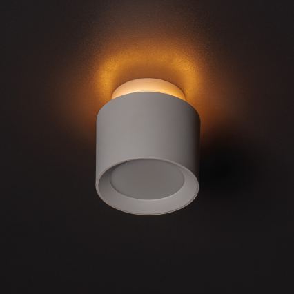 LED bodové svietidlo SONOR LED/6W/230V 3000/4000/5700K + LED/1,5W 2200K pr. 9 cm biela