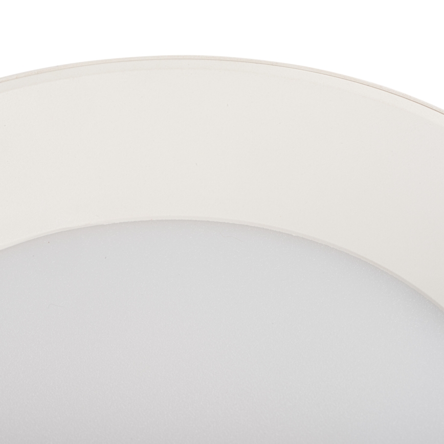 LED bodové svietidlo SONOR LED/6W/230V 3000/4000/5700K + LED/1,5W 2200K pr. 9 cm biela