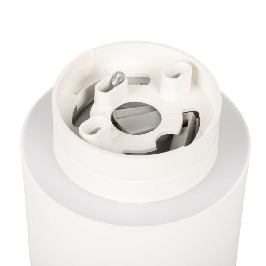 LED bodové svietidlo SONOR LED/6W/230V 3000/4000/5700K + LED/1,5W 2200K pr. 9 cm biela