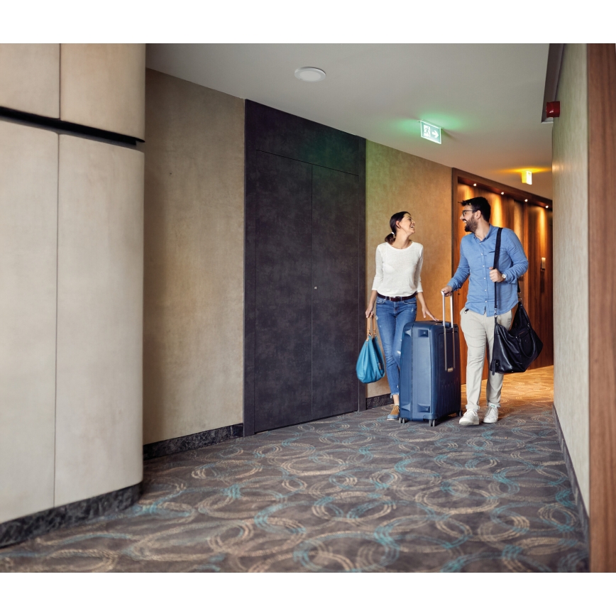 LED stropné/podhľadové svietidlo 2 v 1 ERGA LED/17W/230V 3000/4000/6500K biele