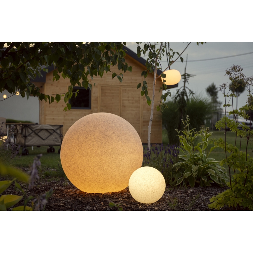 Vonkajšia lampa STONO 1xE27/15W/230V priemer 20 cm IP65