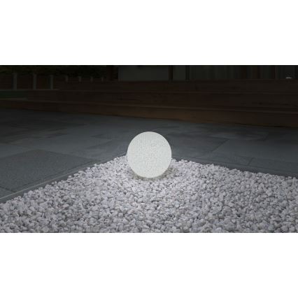 Vonkajšia lampa STONO 1xE27/15W/230V priemer 20 cm IP65