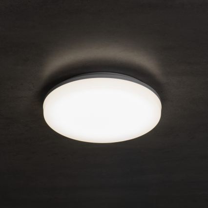 LED stropné svietidlo VARSO LED/22/30W/230V 3000/4000/6500K pr. 33 cm IP54