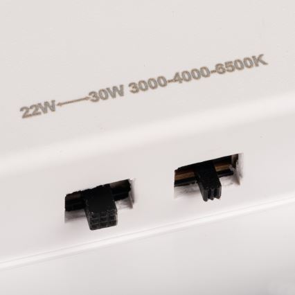 LED stropné svietidlo VARSO LED/22/30W/230V 3000/4000/6500K pr. 33 cm IP54
